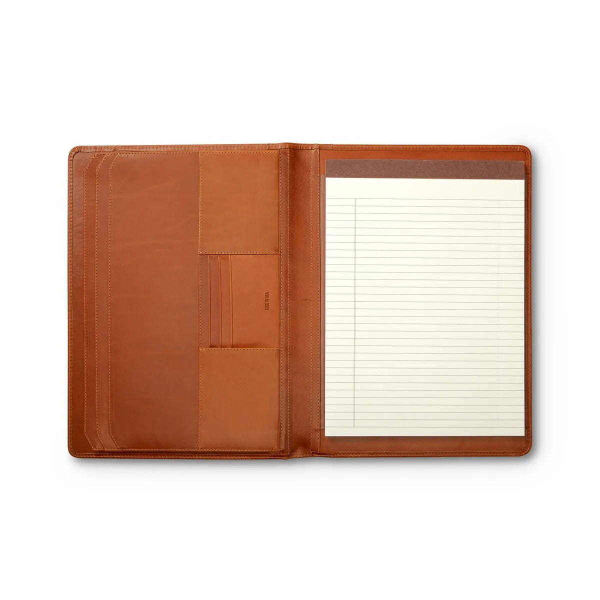 Leather File Pocket Notepad