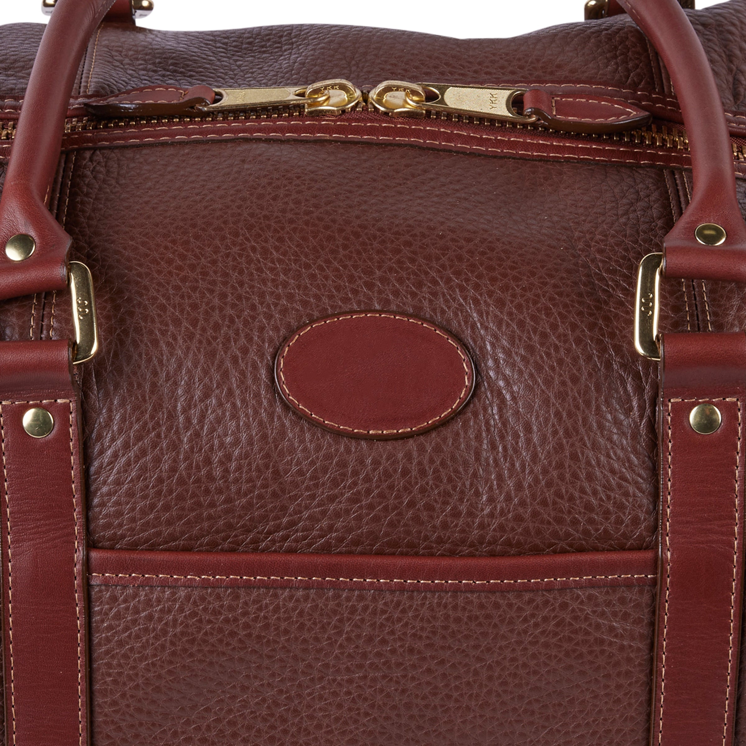 Leather Compañero Duffle, Chaparral