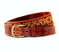 King Ranch Tiffany Rug Border Belt (Muted Colors)