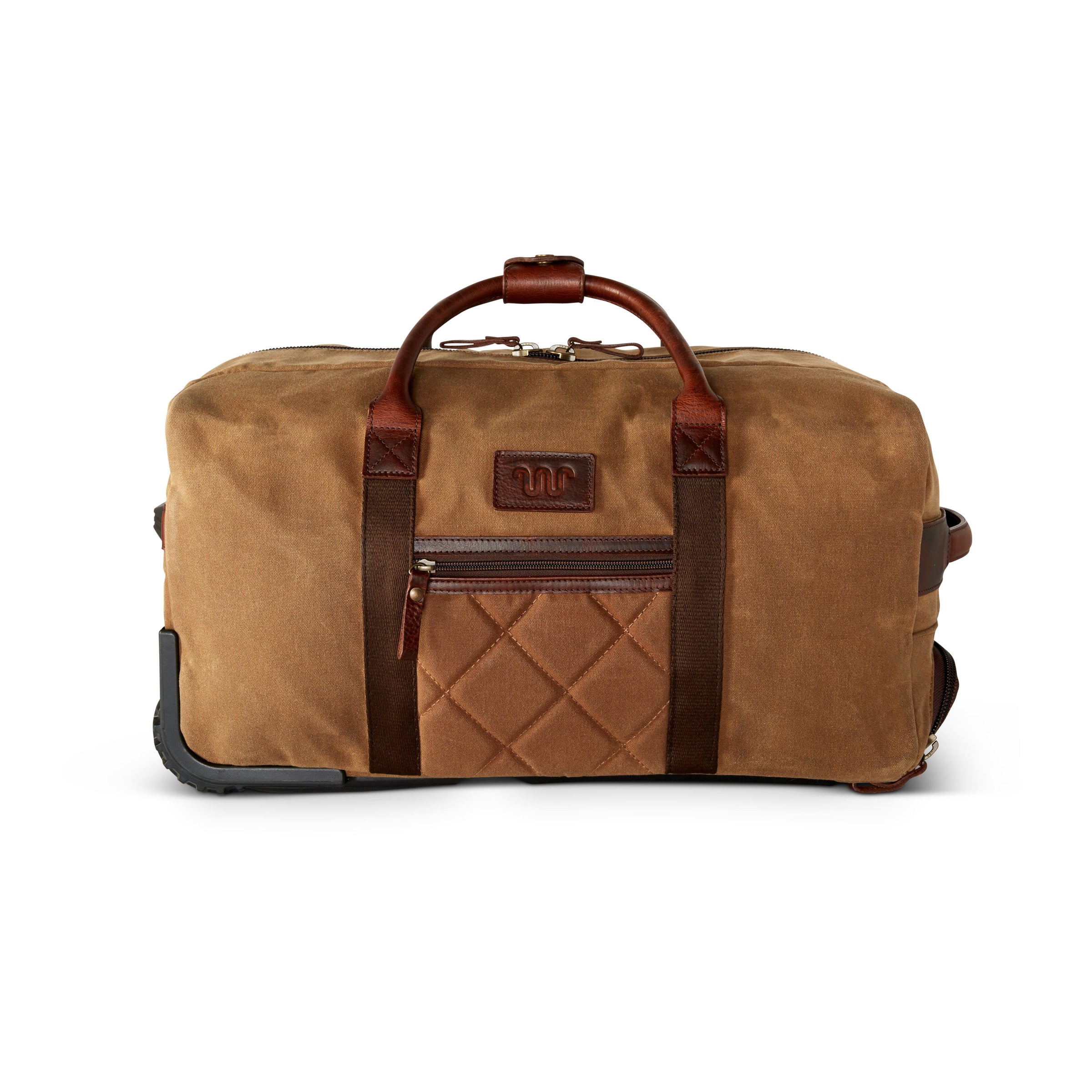 Waxed Canvas Rolling Duffle