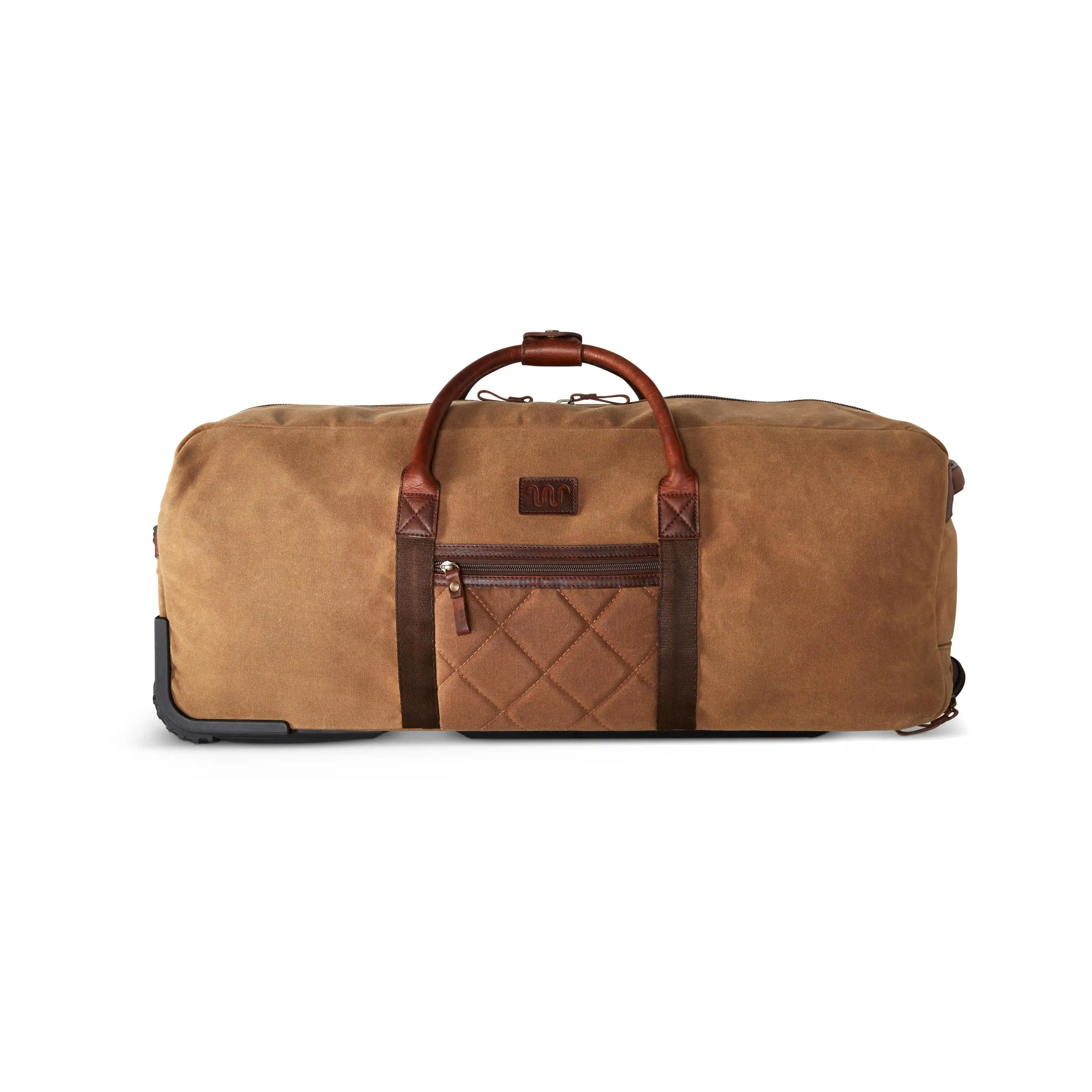 Waxed Canvas Rolling Duffle