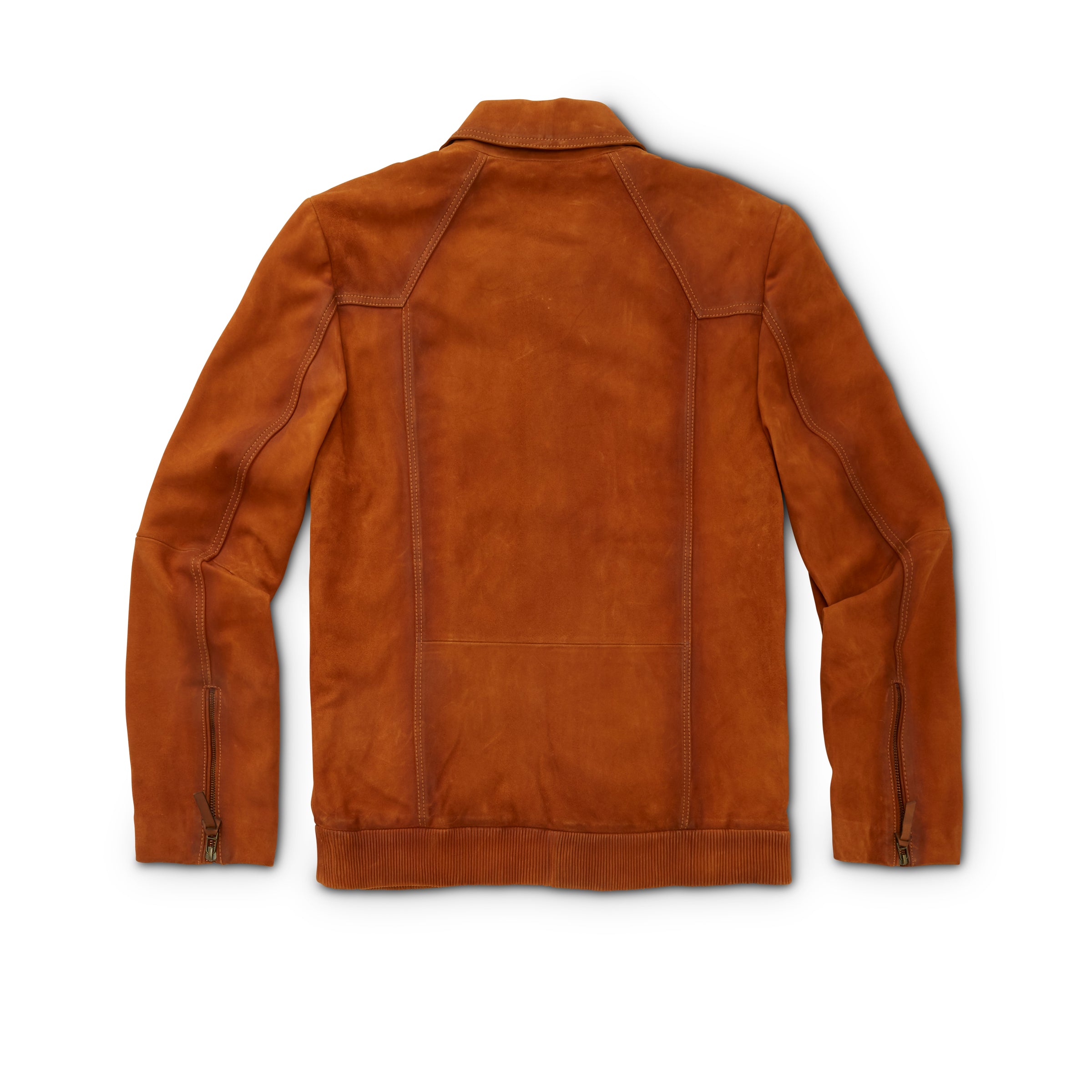 Suede Bomber Jacket