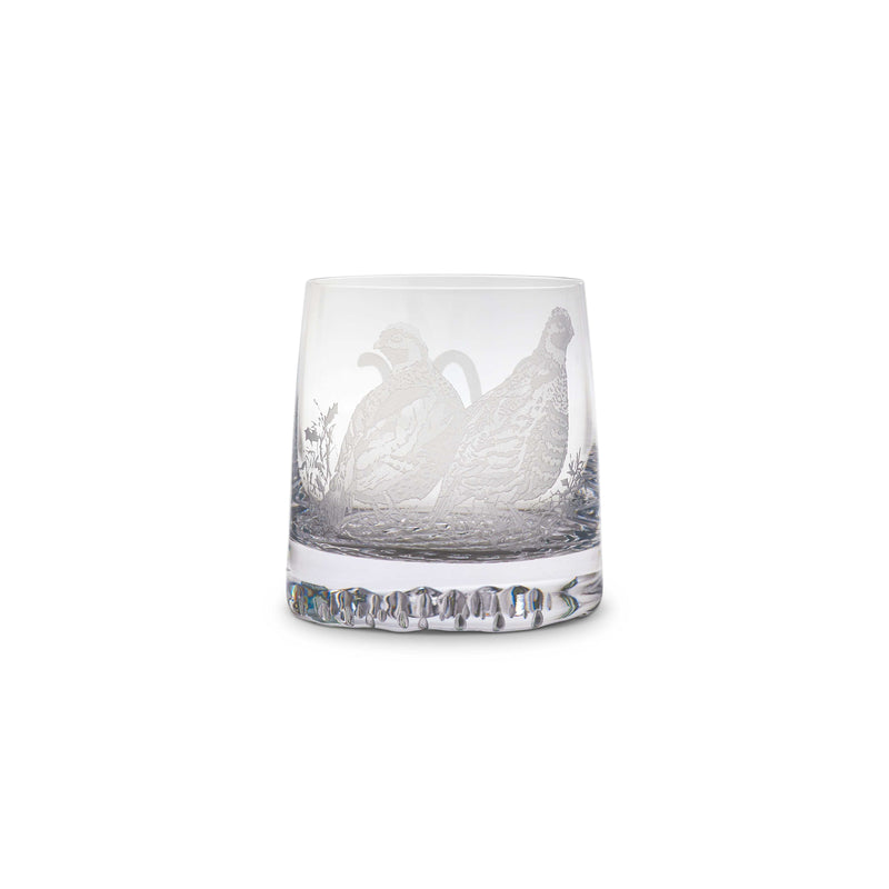 Presidential Bobwhite Quail Rocks Glass | Default Title
