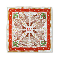 Bobwhite Quail Silk Scarf