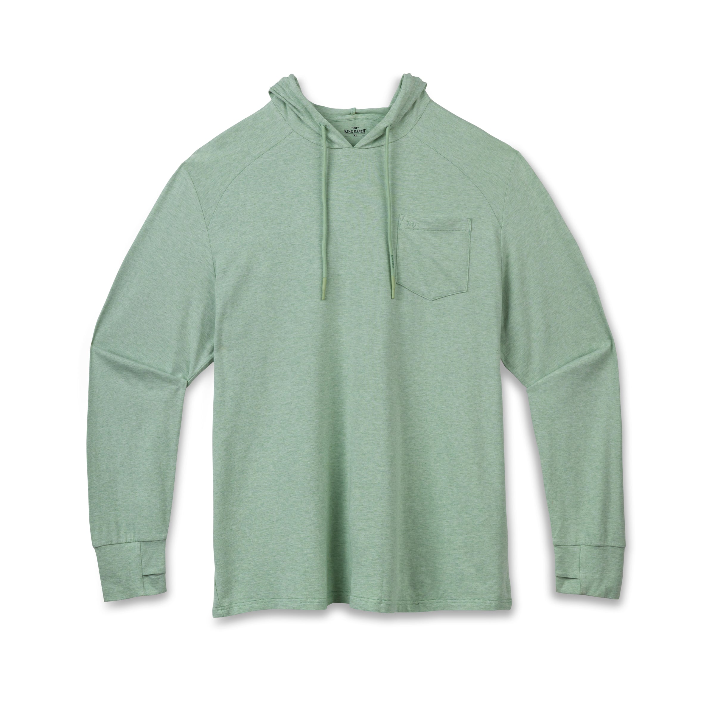 Men's Lightweight Heathered Bamboo Hoodie
