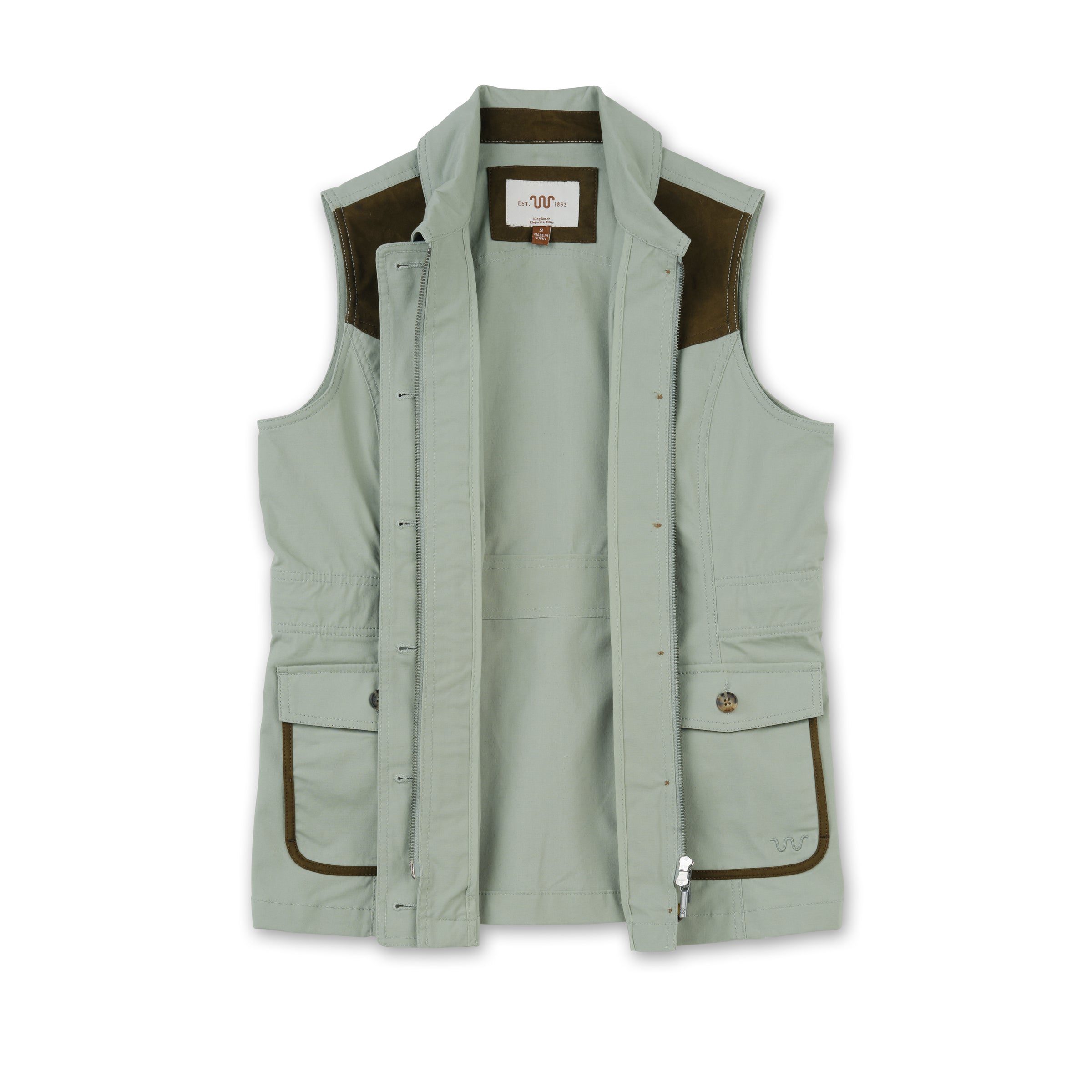 Women's Waxed Cotton Field Vest