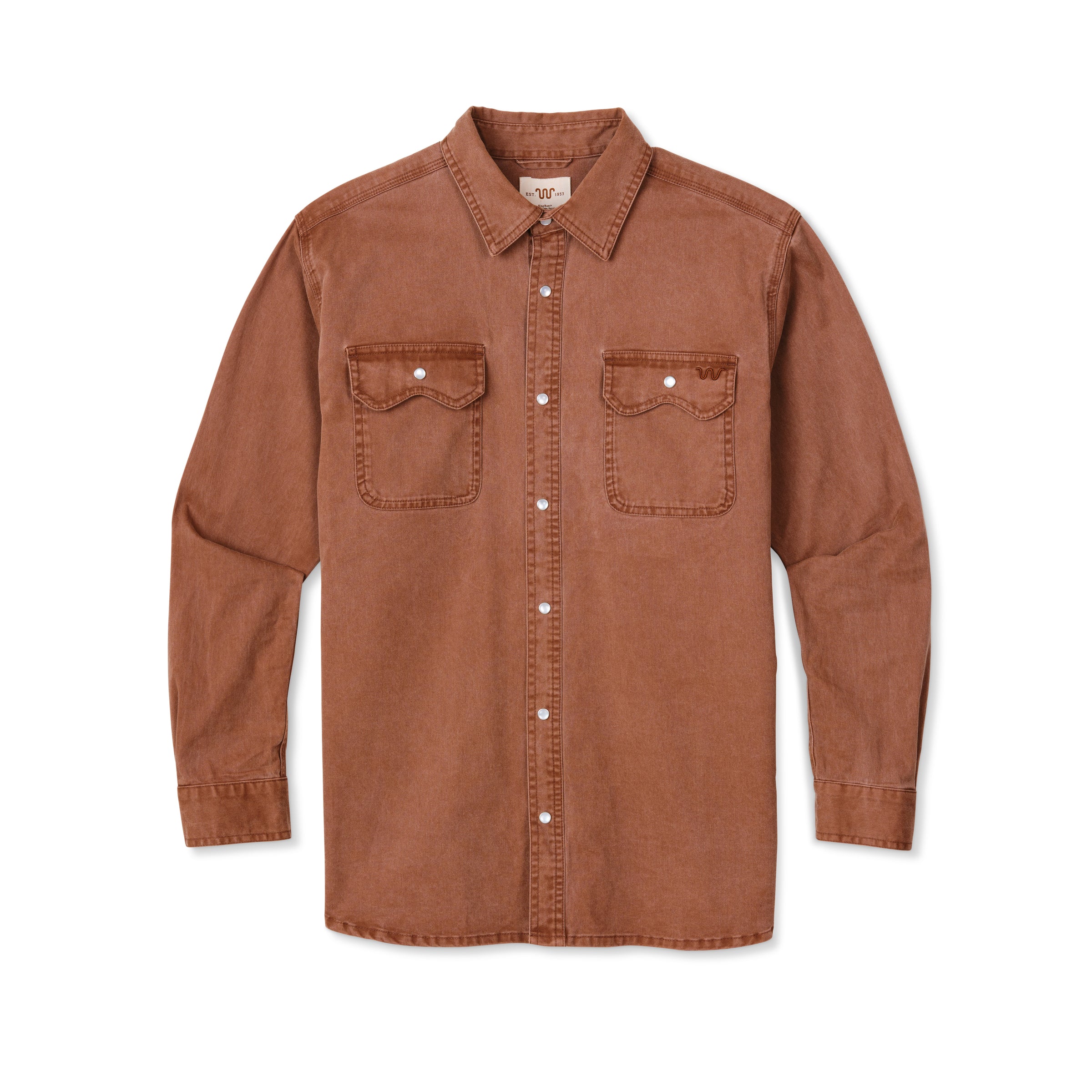 Men's Creek Barn Washed Twill Shirt
