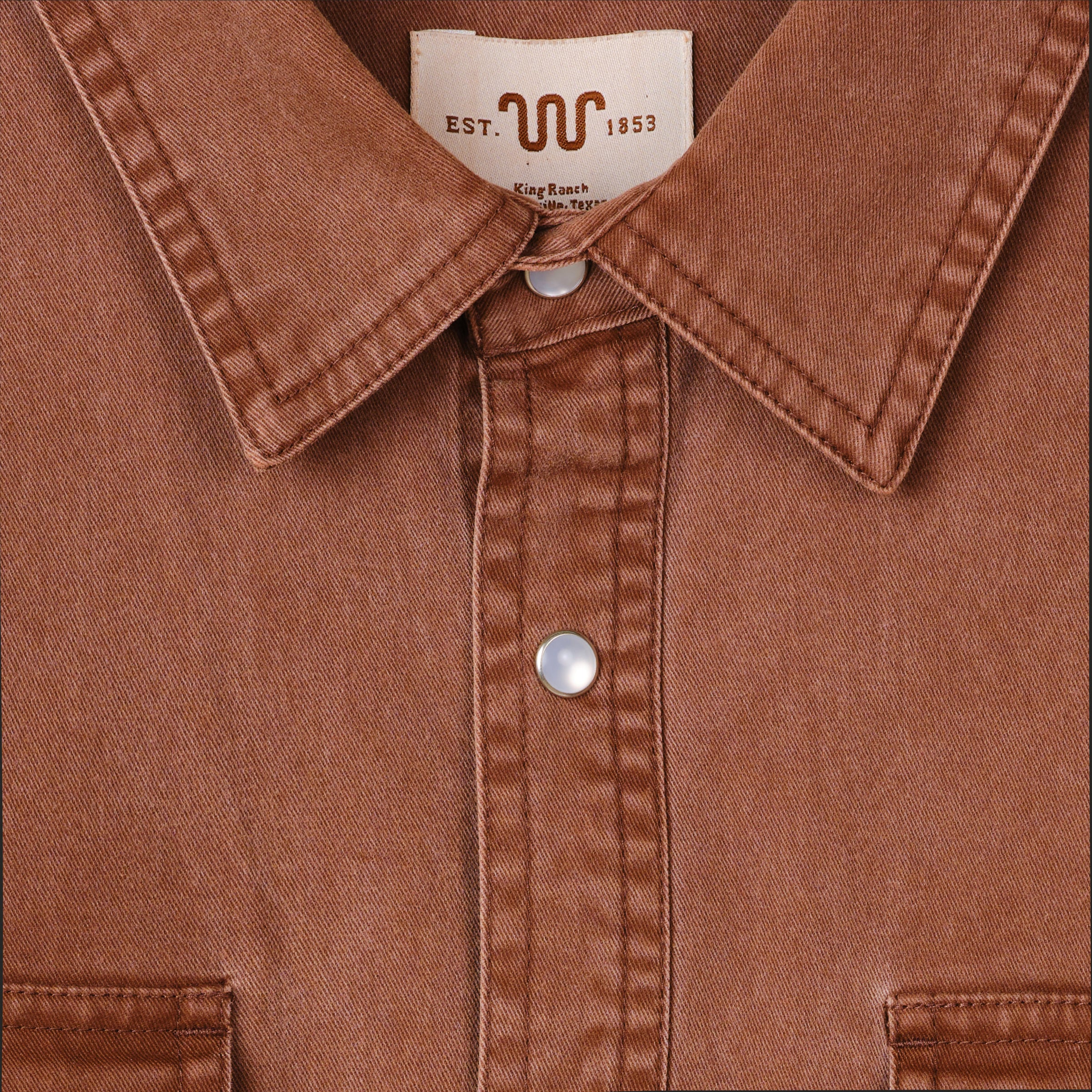 Men's Creek Barn Washed Twill Shirt