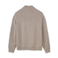 Men's Merino Wool Quarter Zip Sweater