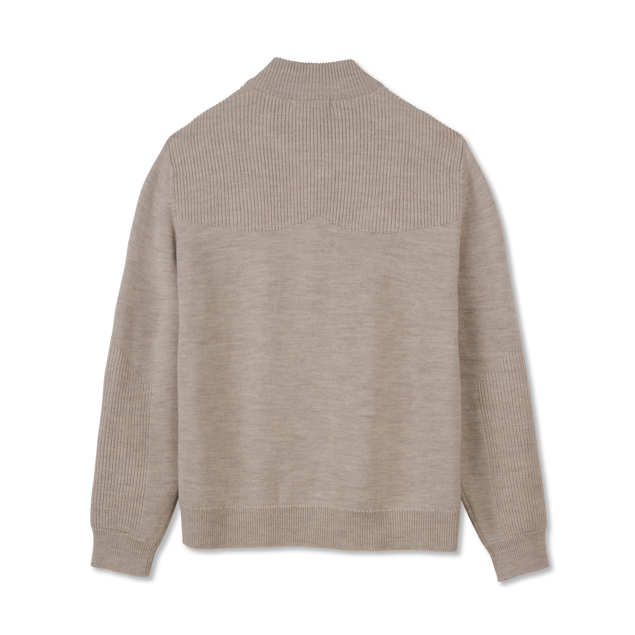 Men's Merino Wool Quarter Zip Sweater