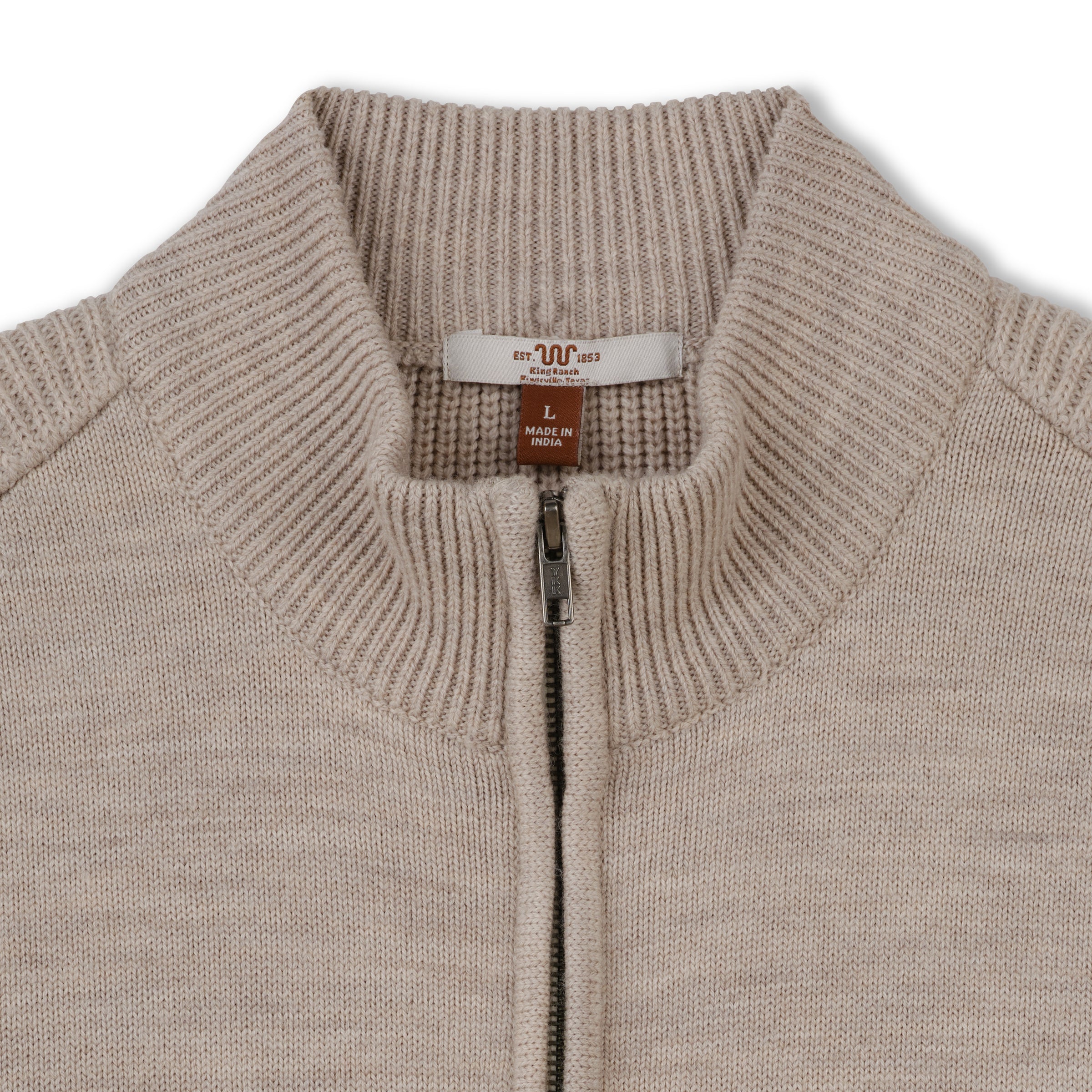 Men's Merino Wool Quarter Zip Sweater
