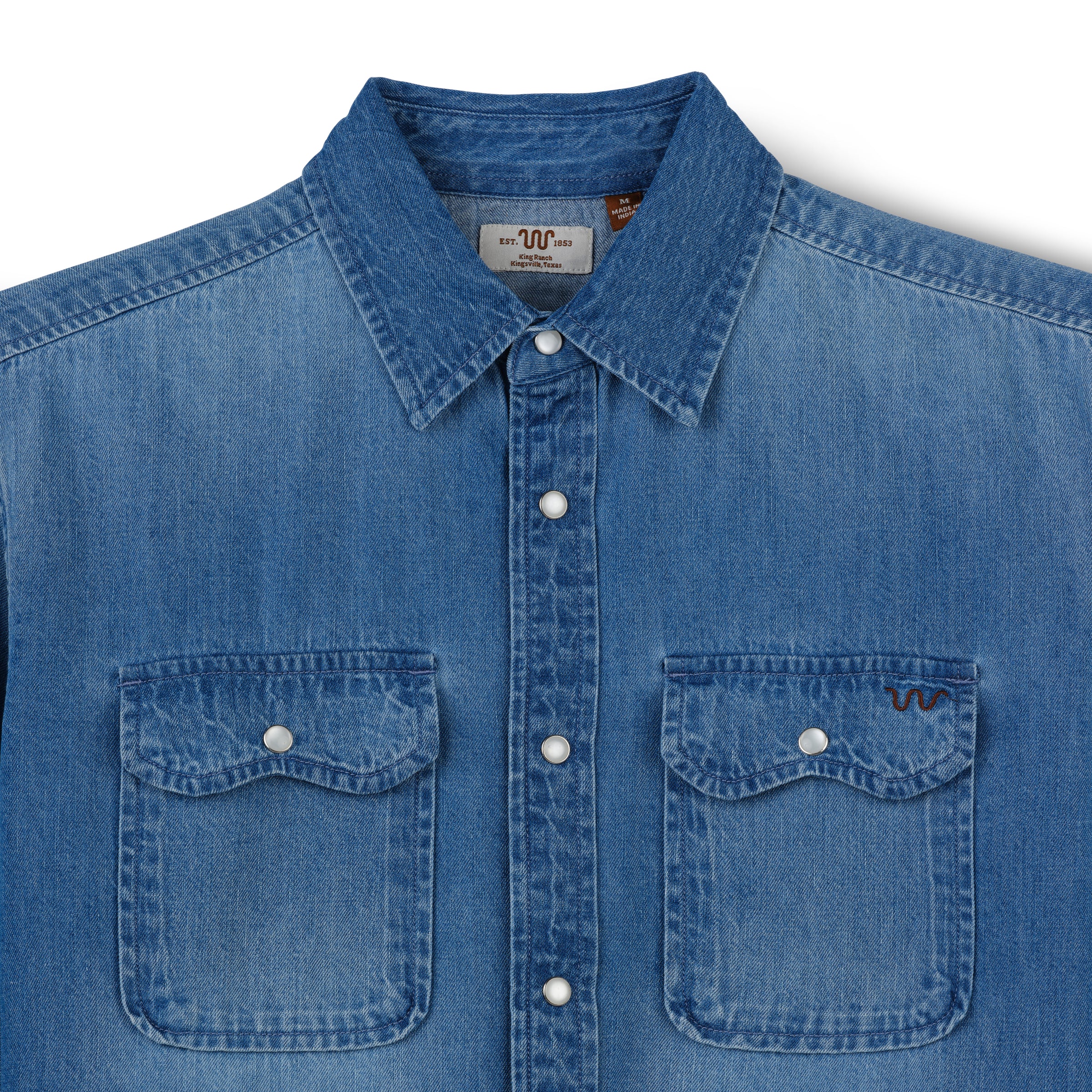 Men's Creek Barn Denim Shirt