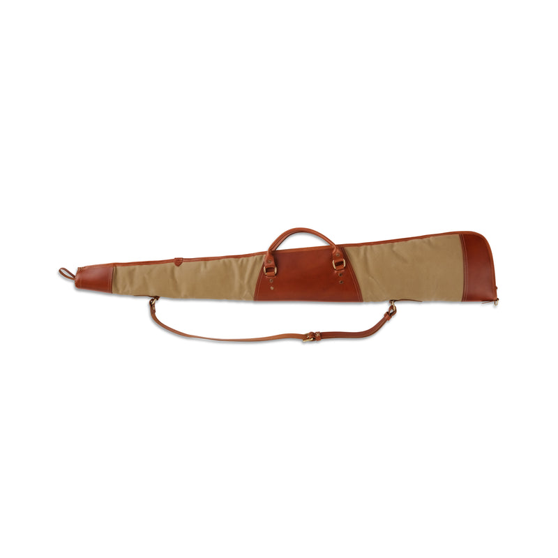 King Ranch Waxed Canvas Shotgun Case | TAN