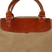 King Ranch Waxed Canvas Duffle Bag