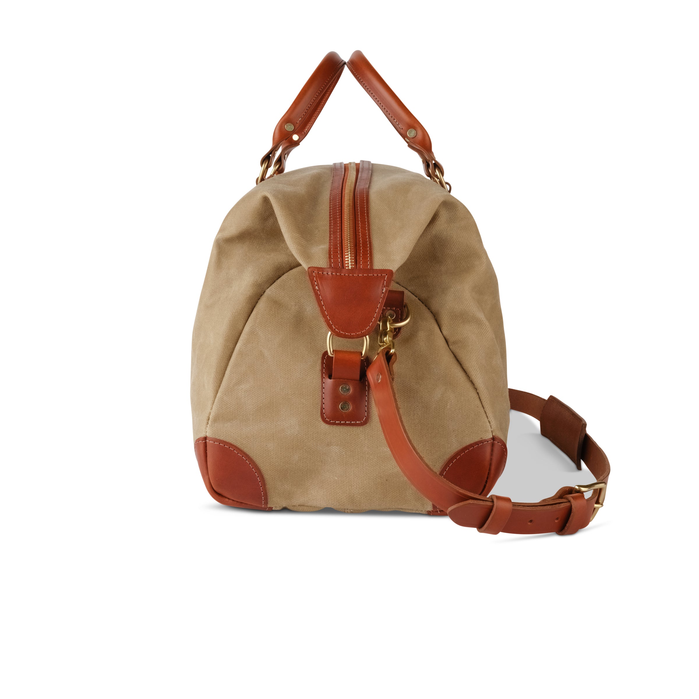 King Ranch Waxed Canvas Duffle Bag