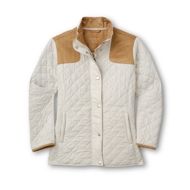Women's Quilted Ranch Jacket | SILVERBELLY / Extra Small