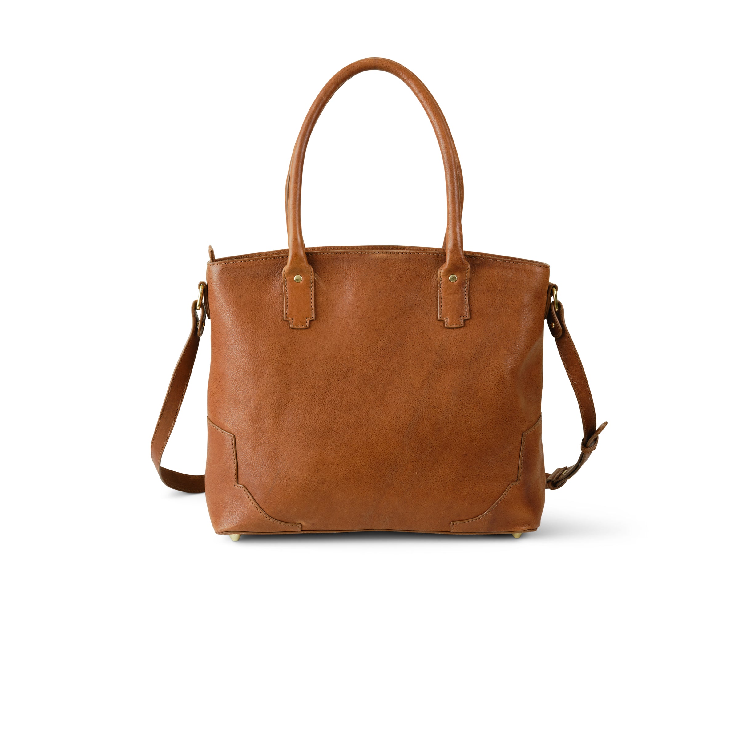 Legacy Leather Zip Tote
