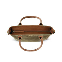 Legacy Leather Zip Tote