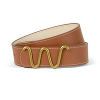 Running W Brand Belt Reversible
