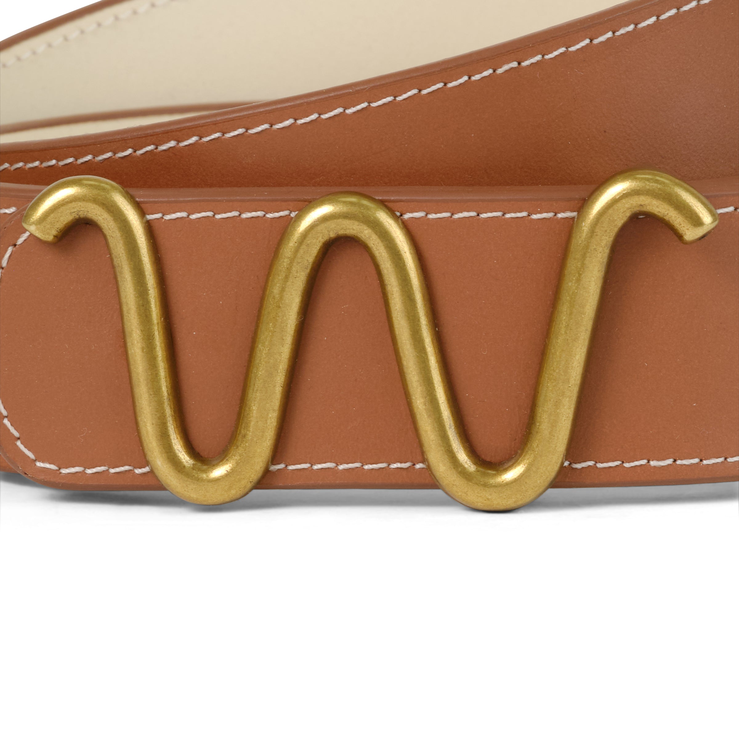 Running W Brand Belt Reversible