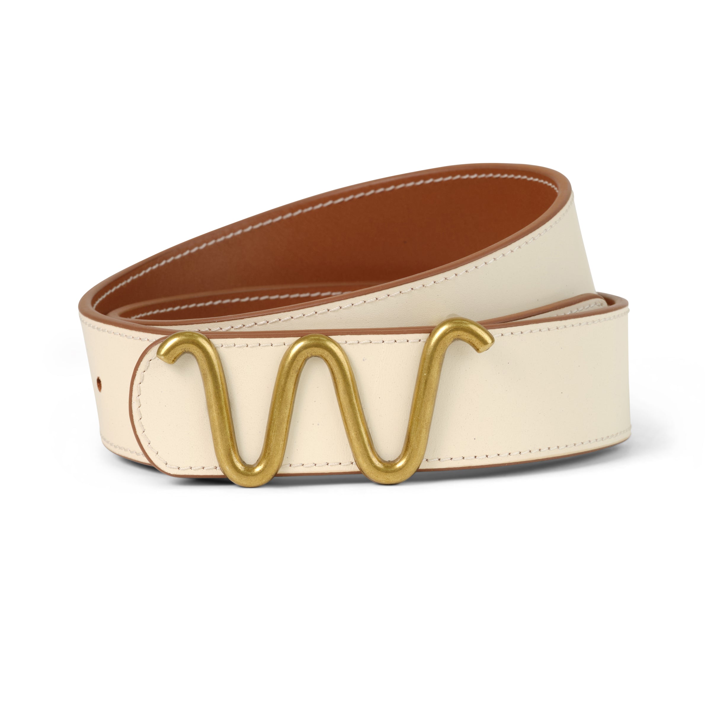 Running W Brand Belt Reversible