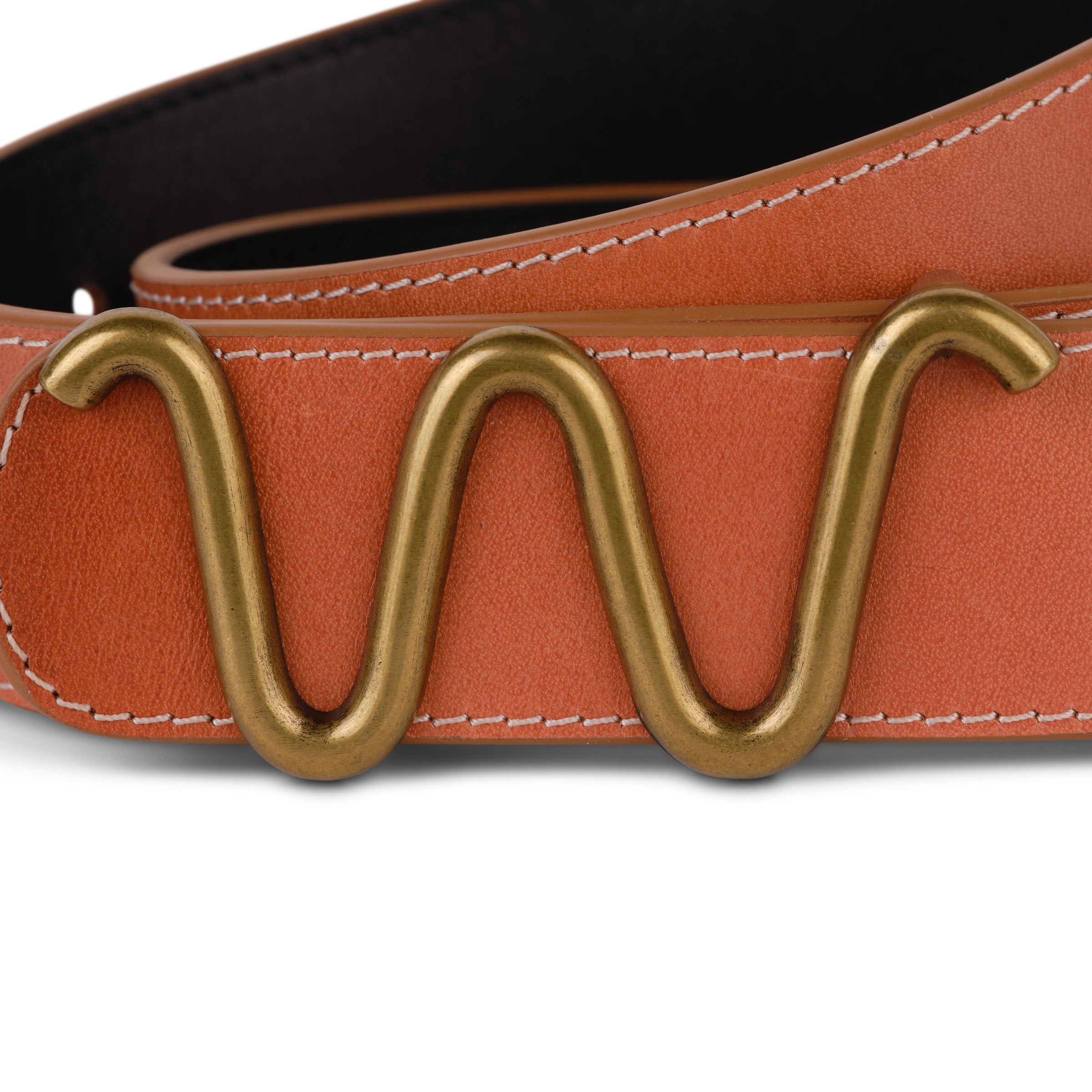 Running W Brand Belt Reversible