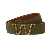 Running W Brand Belt Reversible