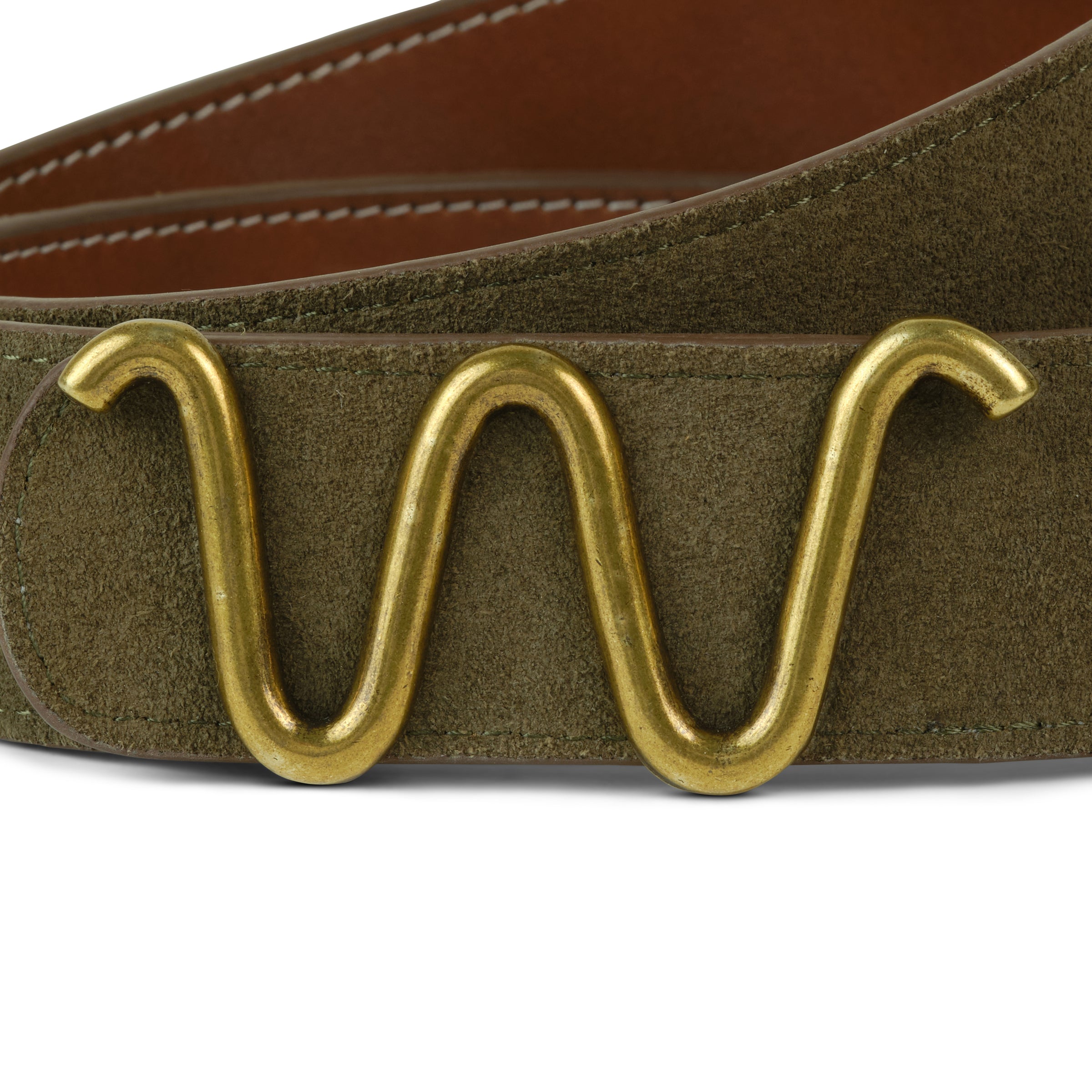 Running W Brand Belt Reversible