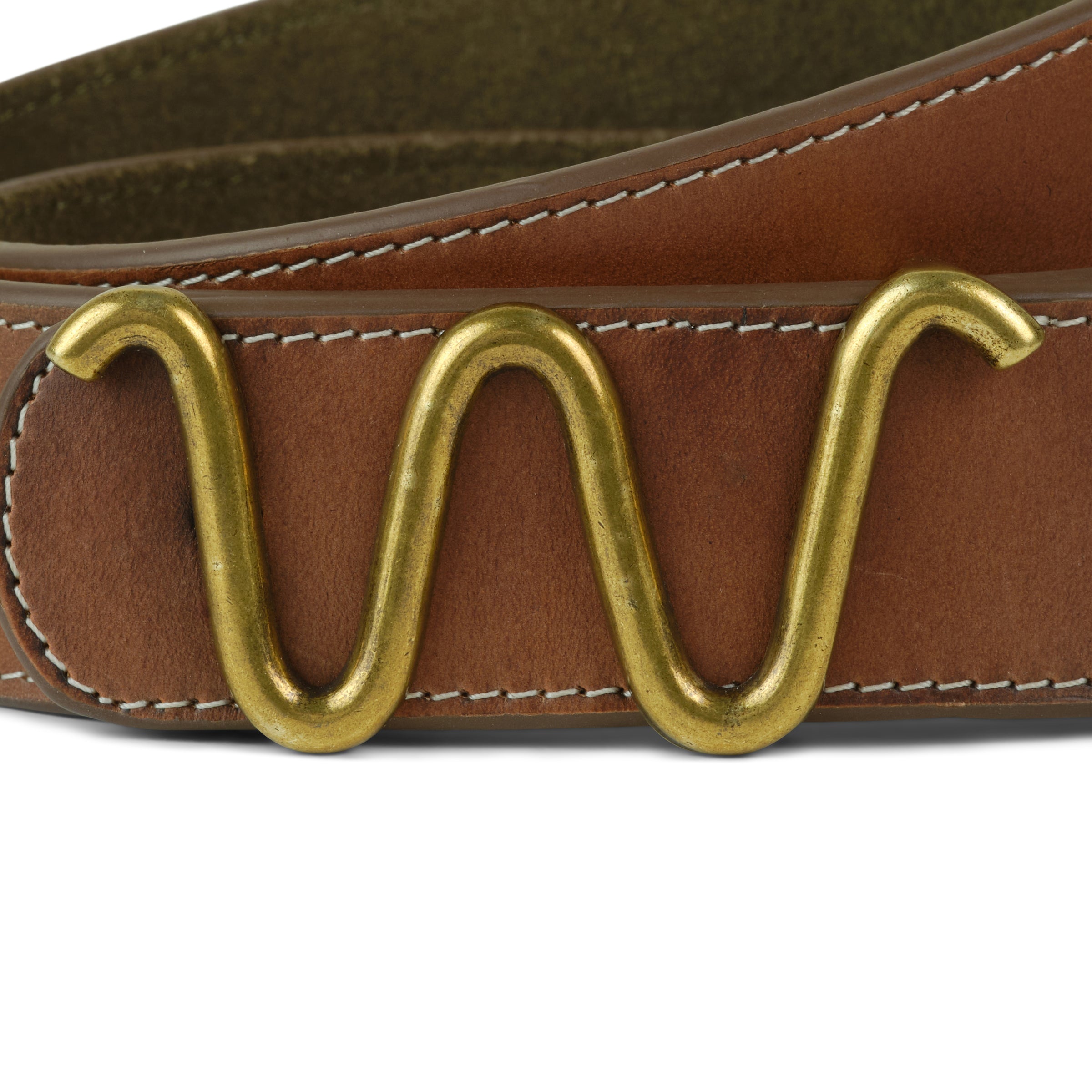 Running W Brand Belt Reversible