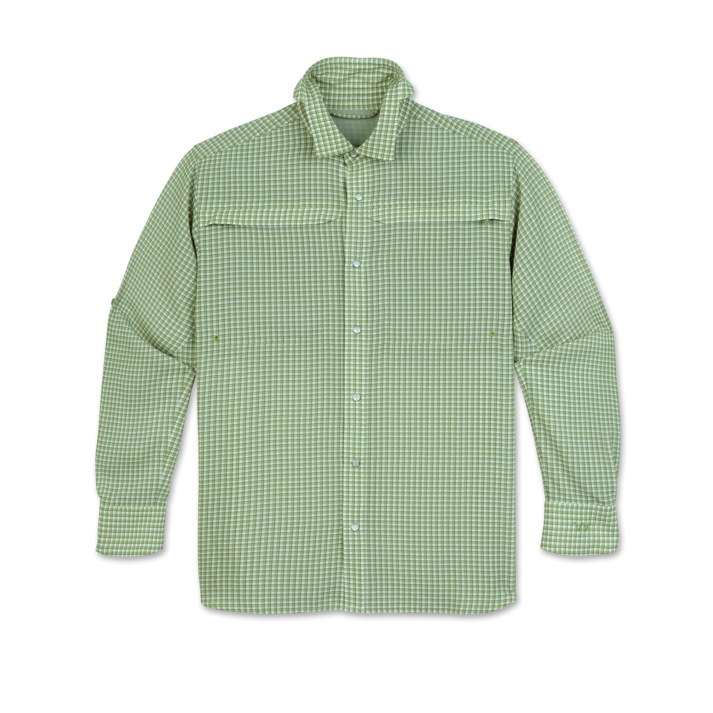 Men's Micro Plaid Bay Shirt