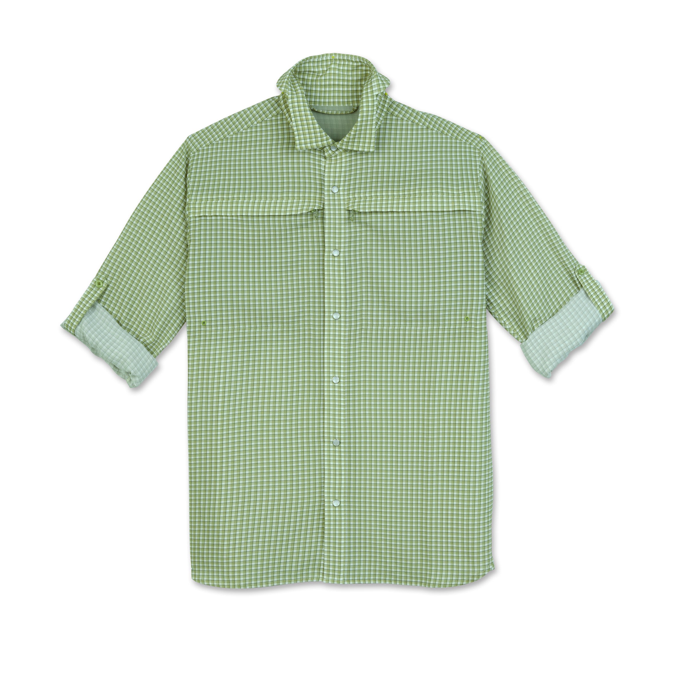 Men's Micro Plaid Bay Shirt