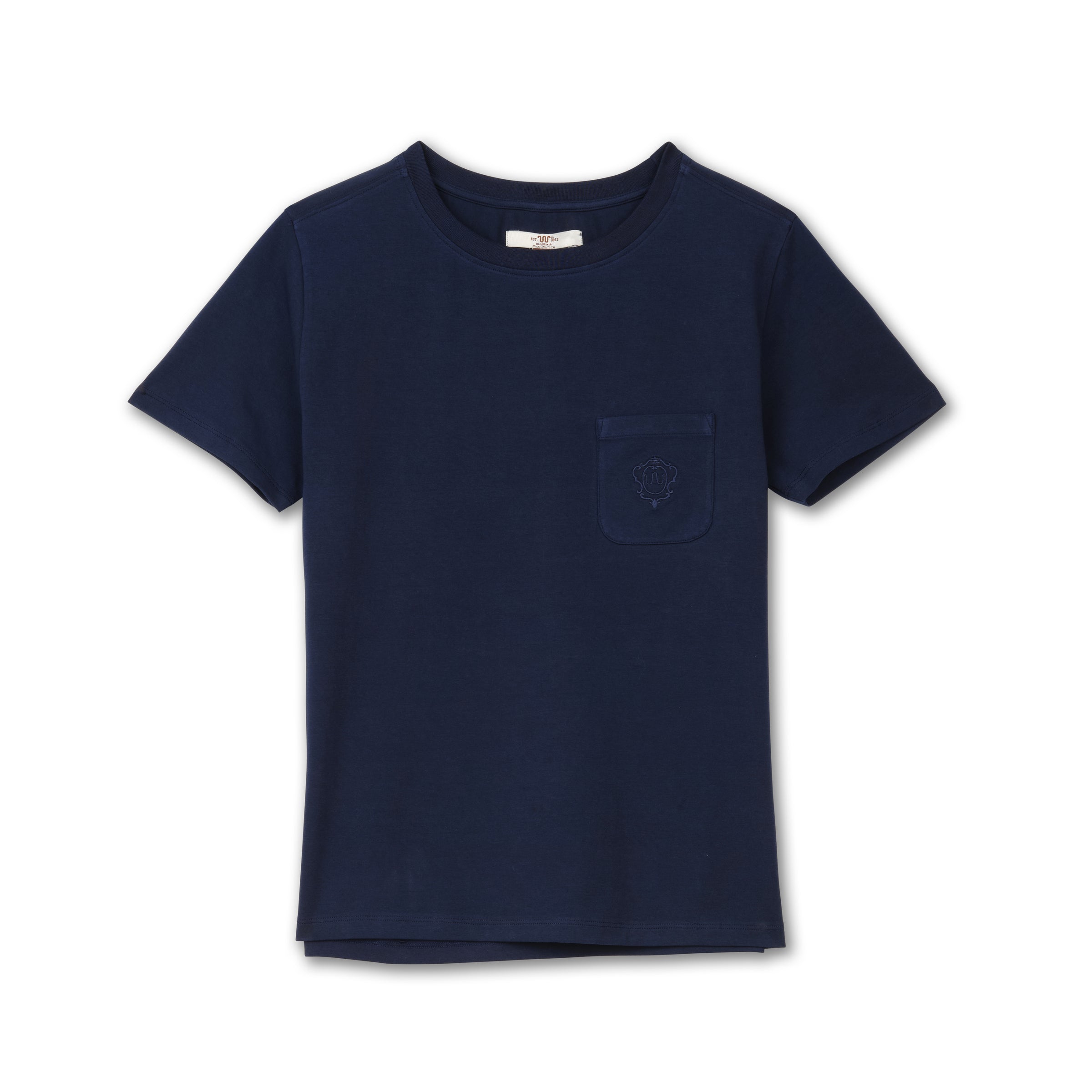 Women's Embroidered Pocket Tee