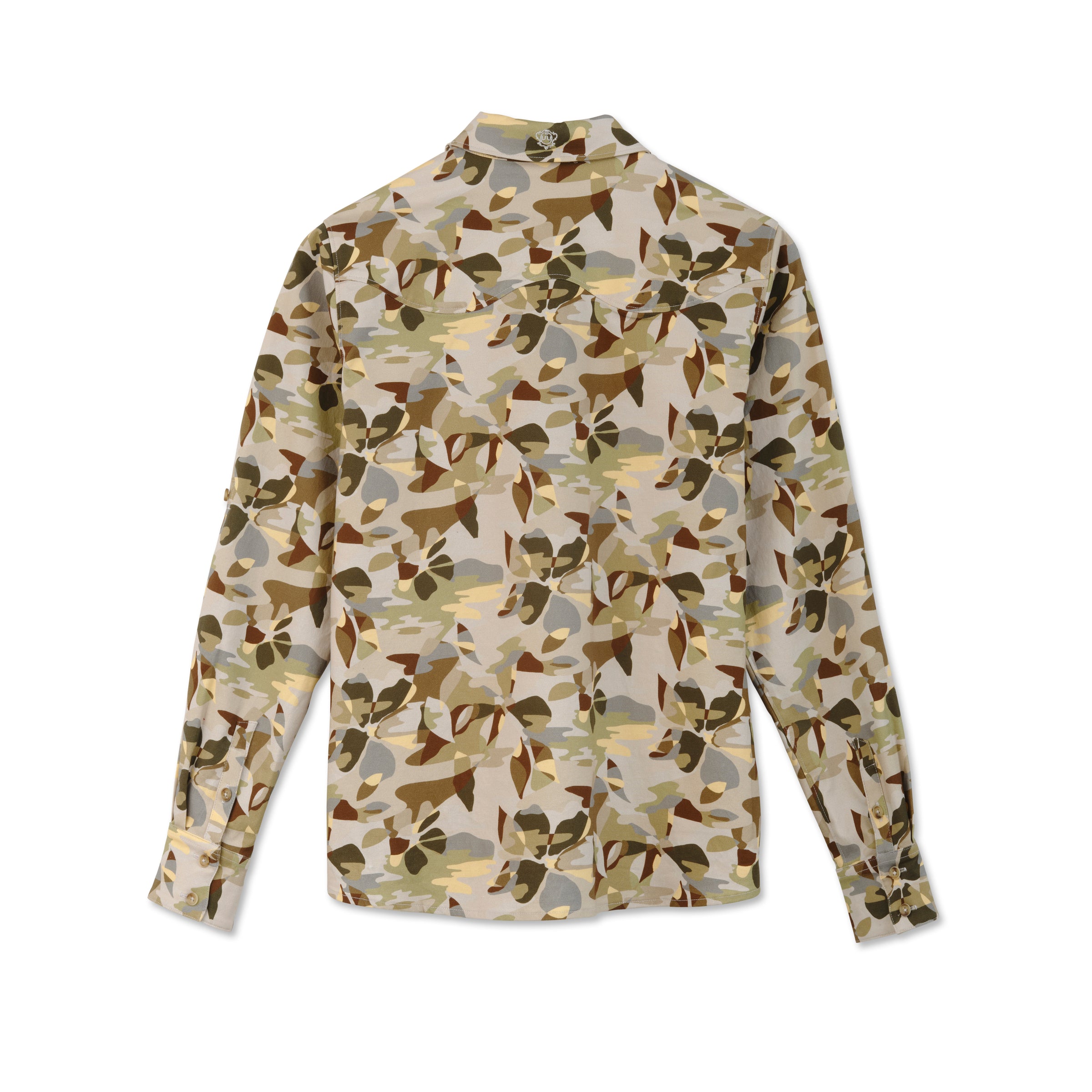 Women's Washed Twill Floral Camo Chore Shirt