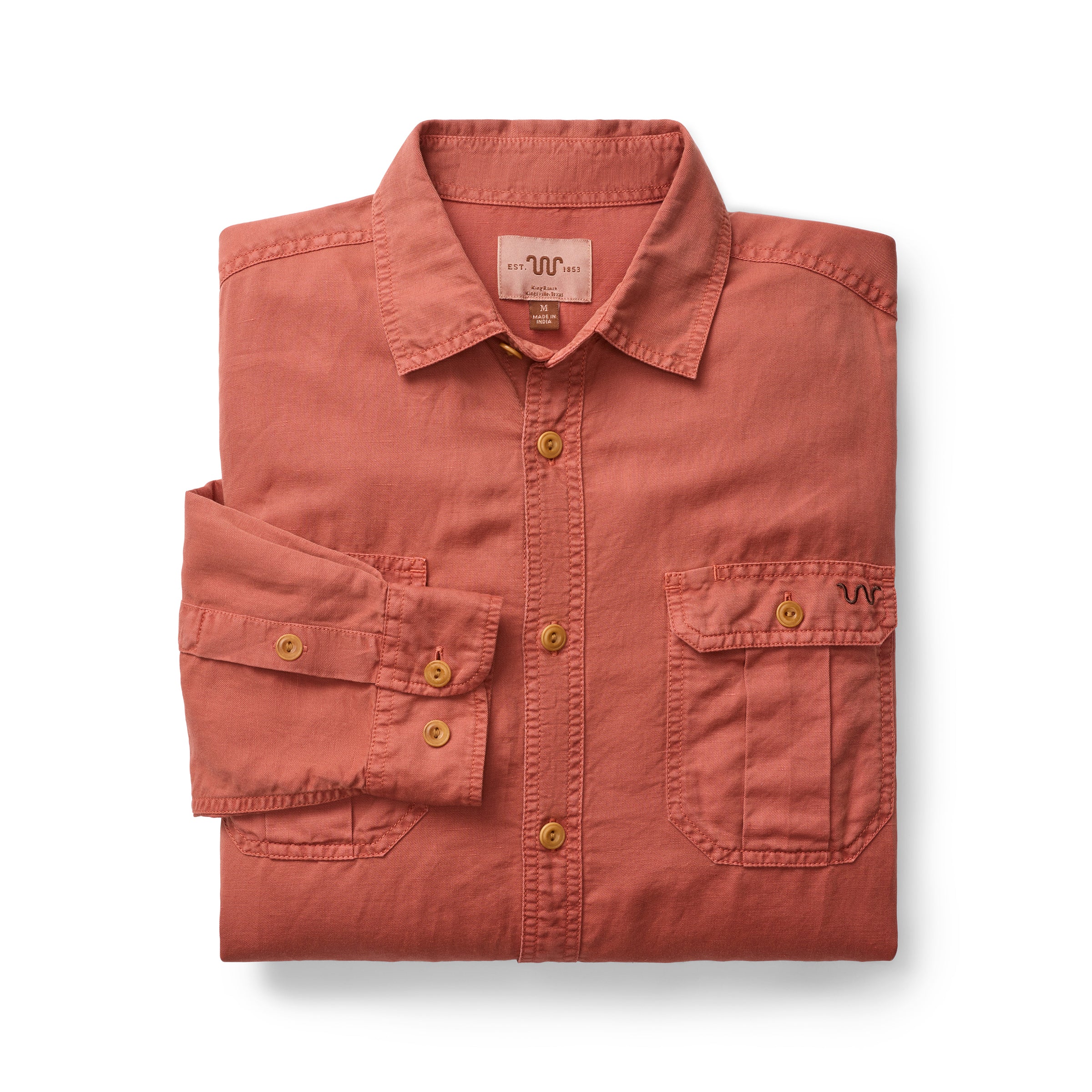Men's Linen Utility Shirt