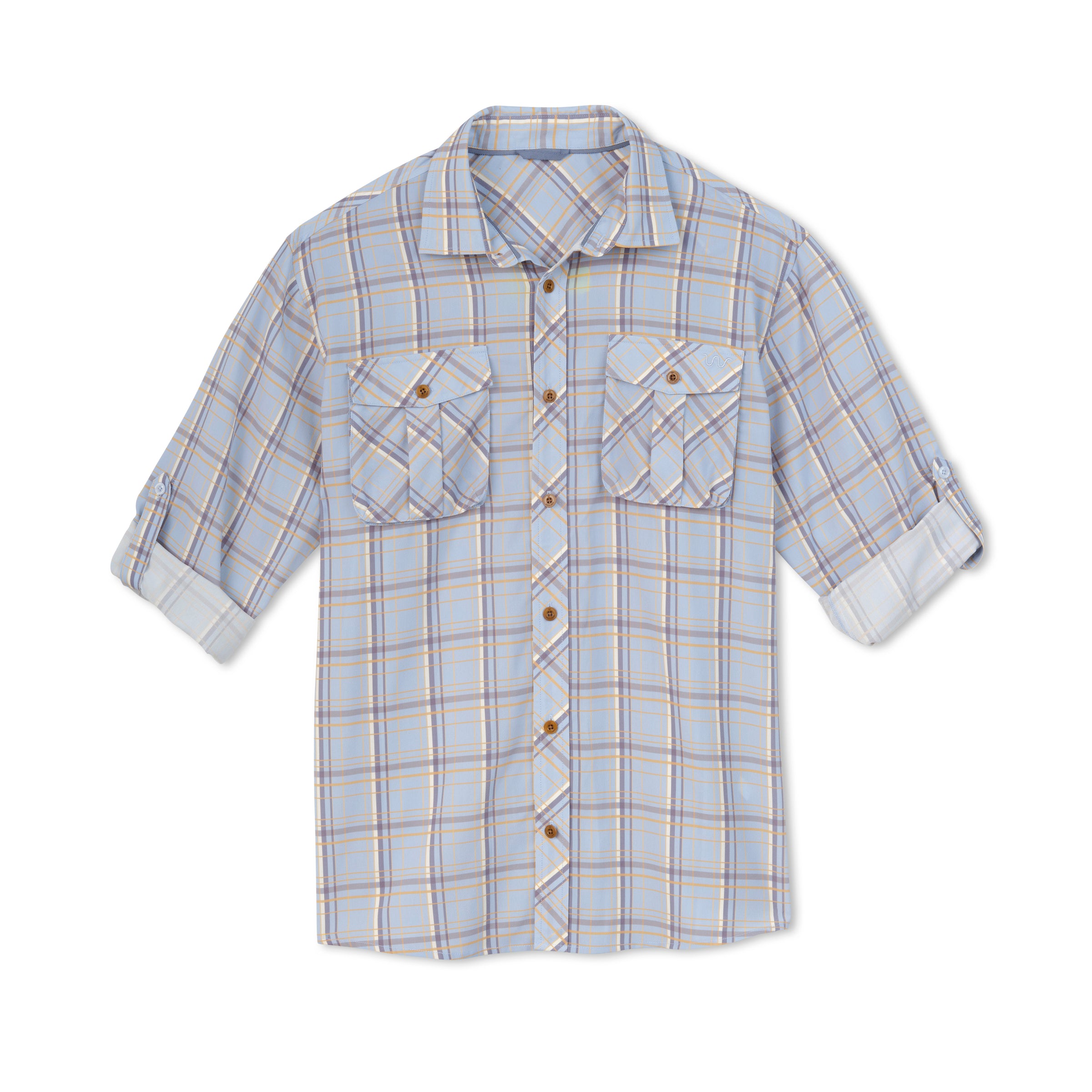 Men's Plaid Utility Shirt