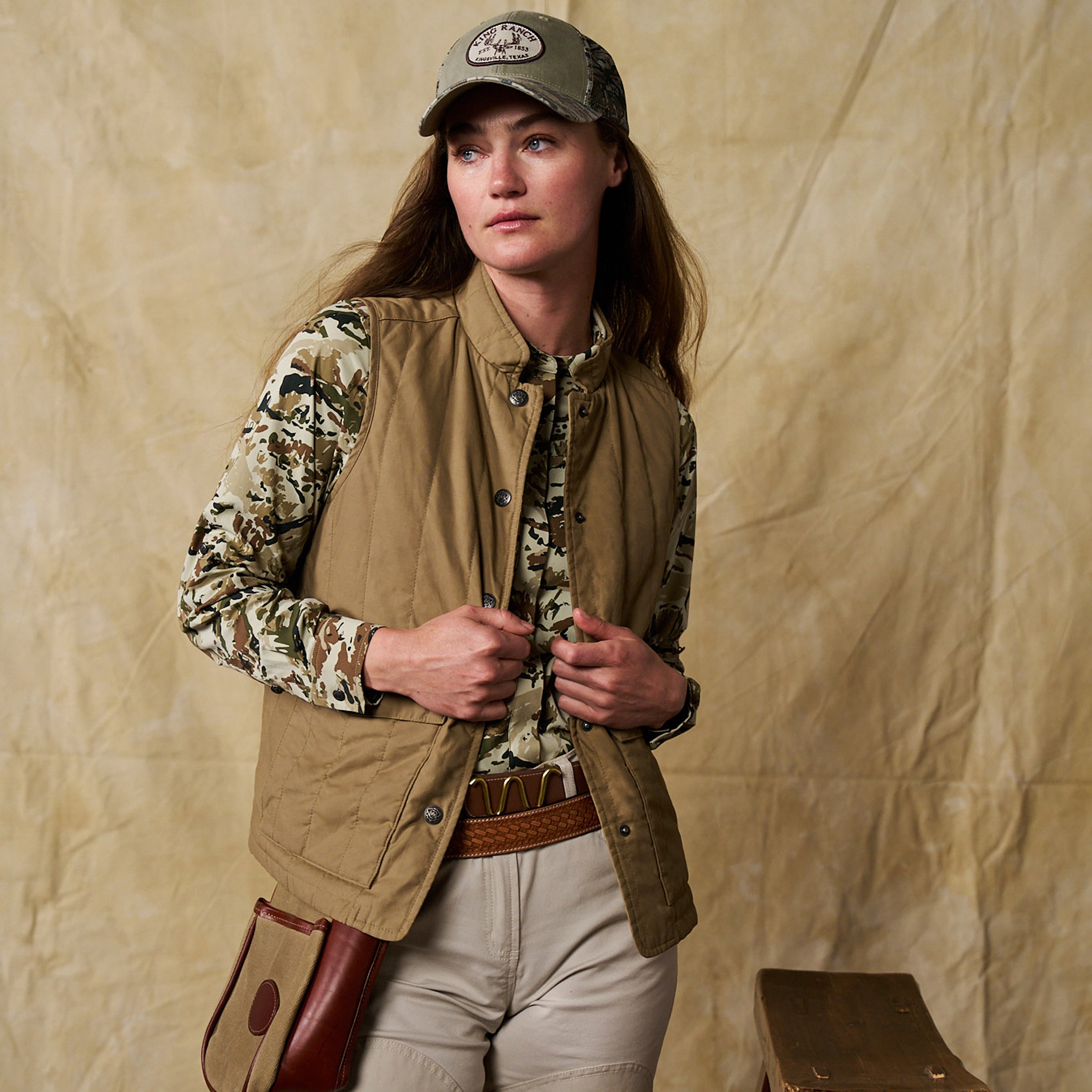 Women's Quilted Chore Vest