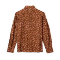 Women's Ditsy Print Ruffle Shirt