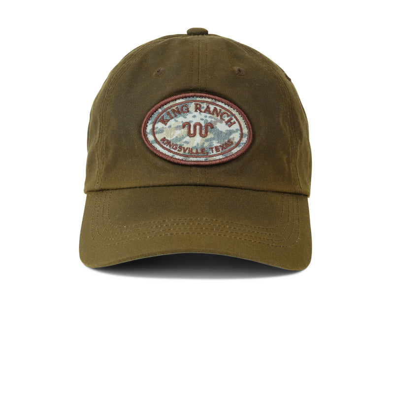 Waxed Kingsville Cap | DARK OLIVE