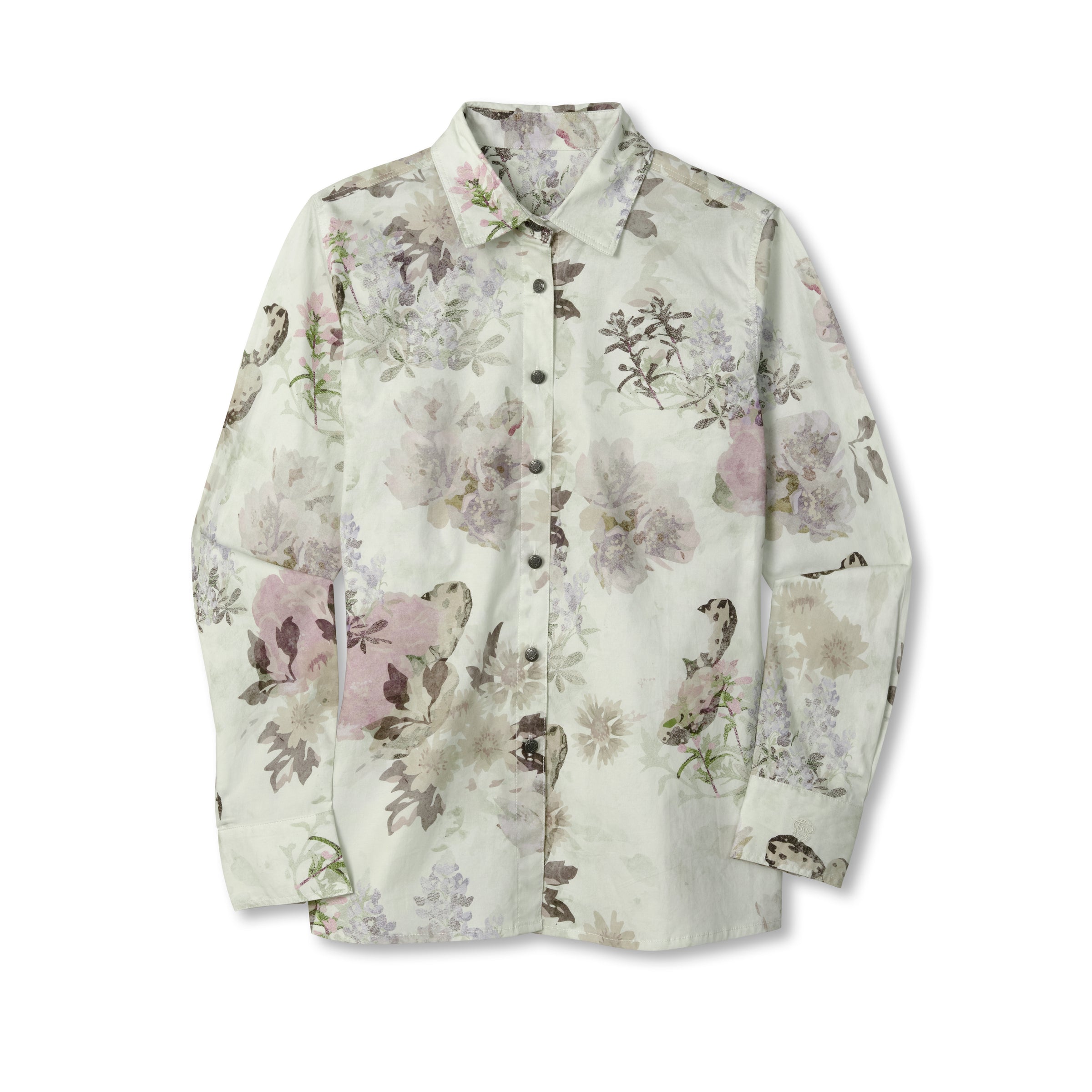 Women's Printed Texas Flora Shirt