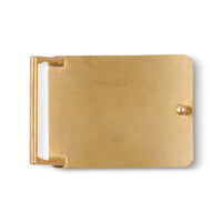 Heritage W Brass Buckle