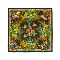 King Ranch Flora and Fauna Silk Scarf
