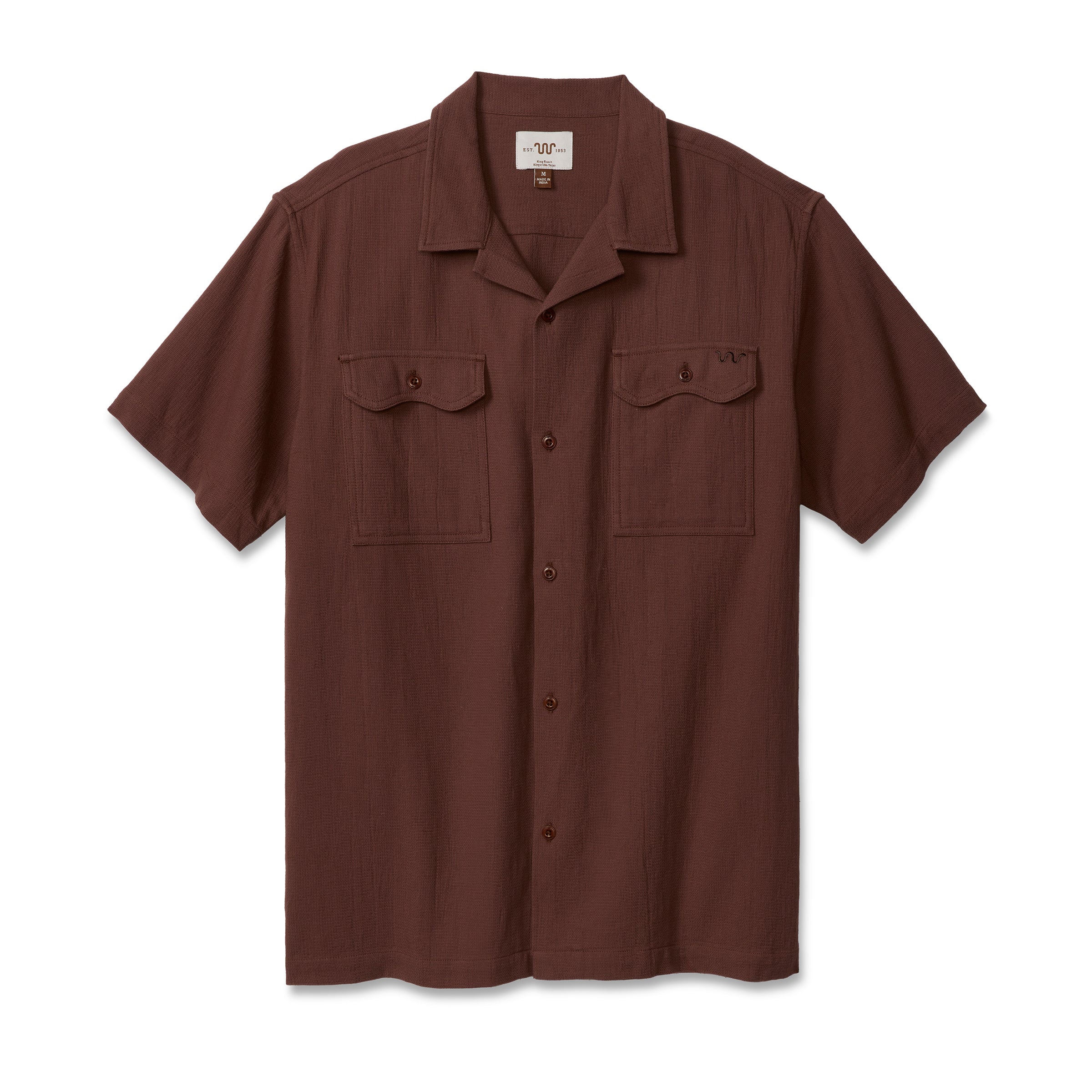 Men's Canelo Basketweave Camp Shirt