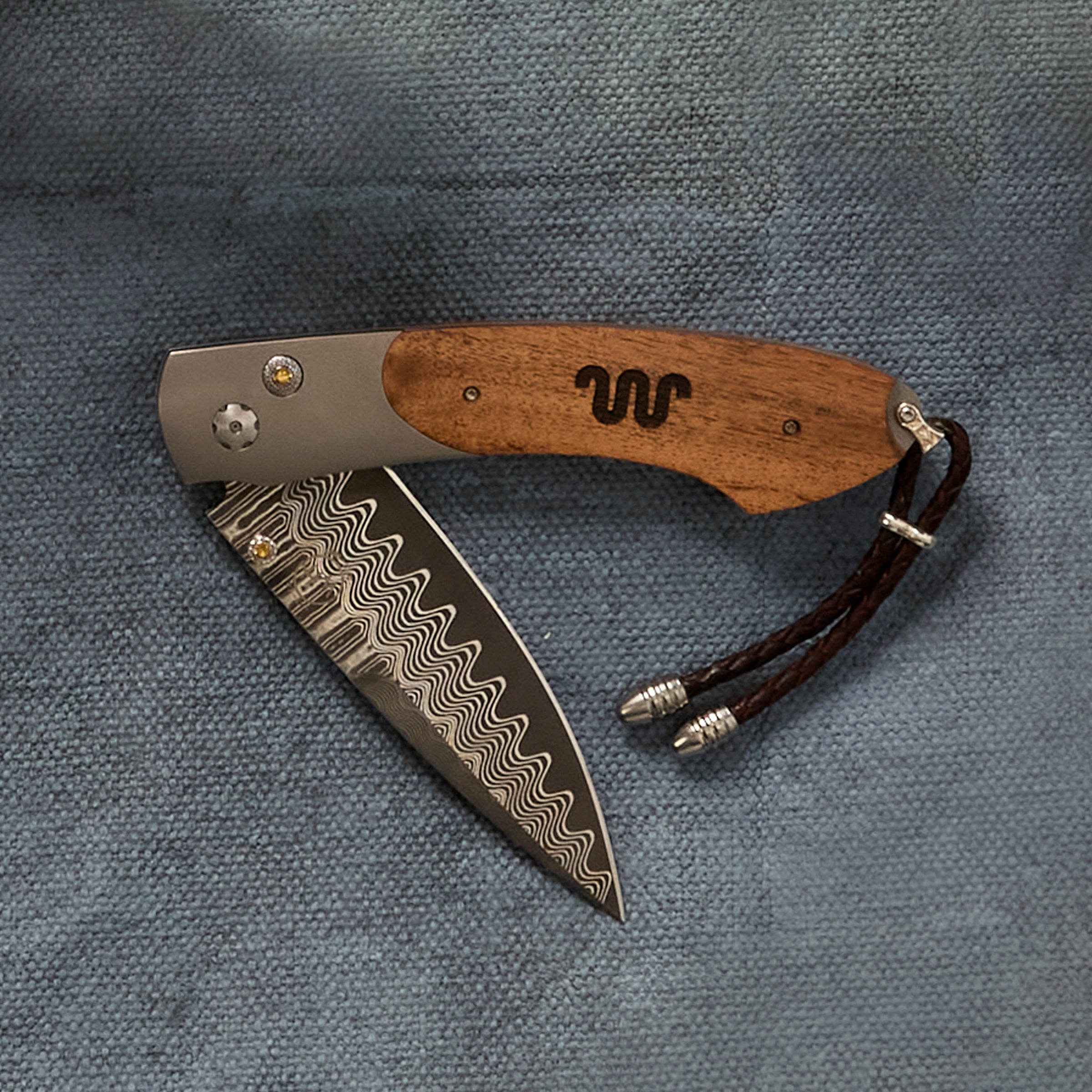 King Ranch X William Henry Mesquite Knife – King Ranch Saddle Shop