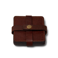 Kineño Leather Coaster Set