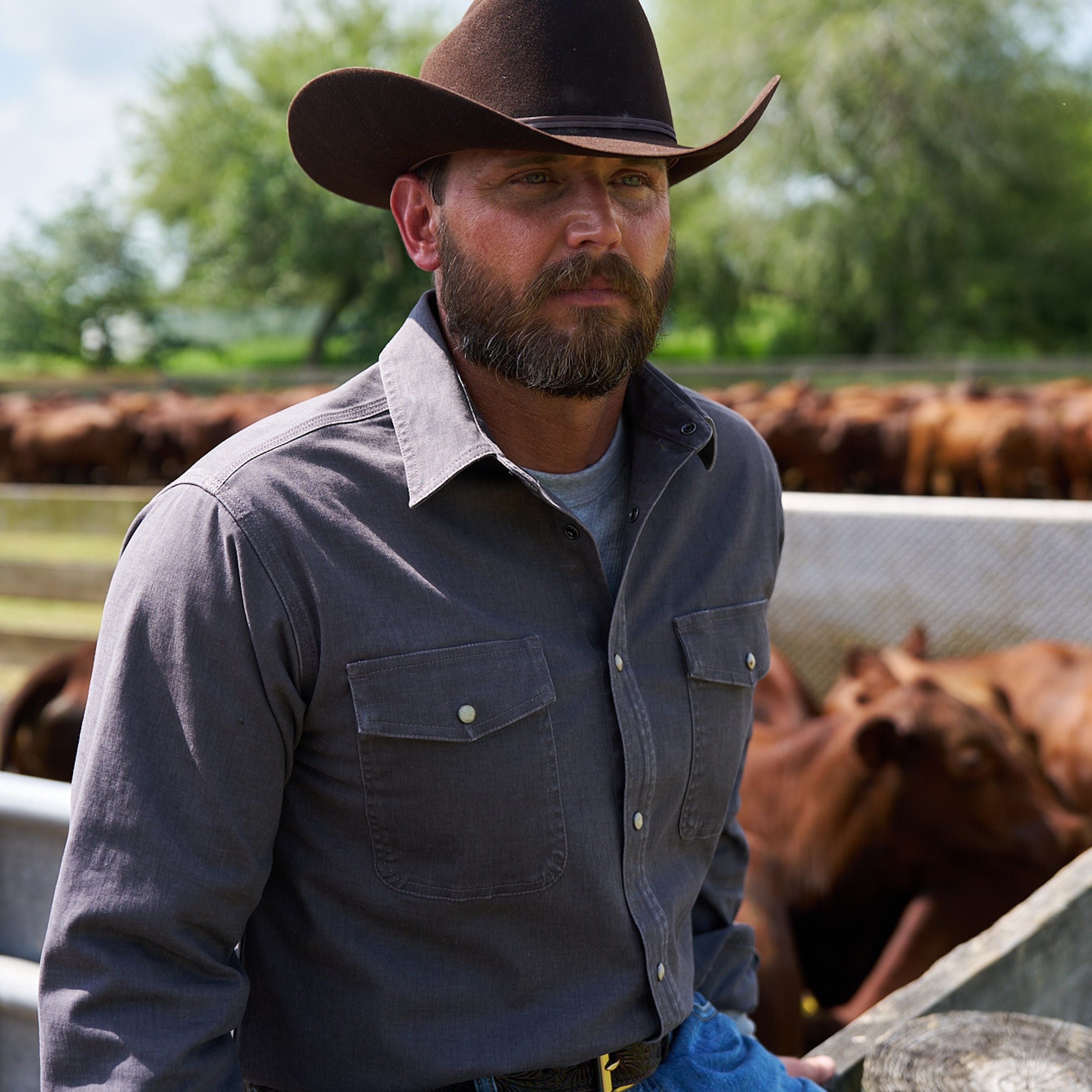 Men's Saltillo Washed Twill Shirt