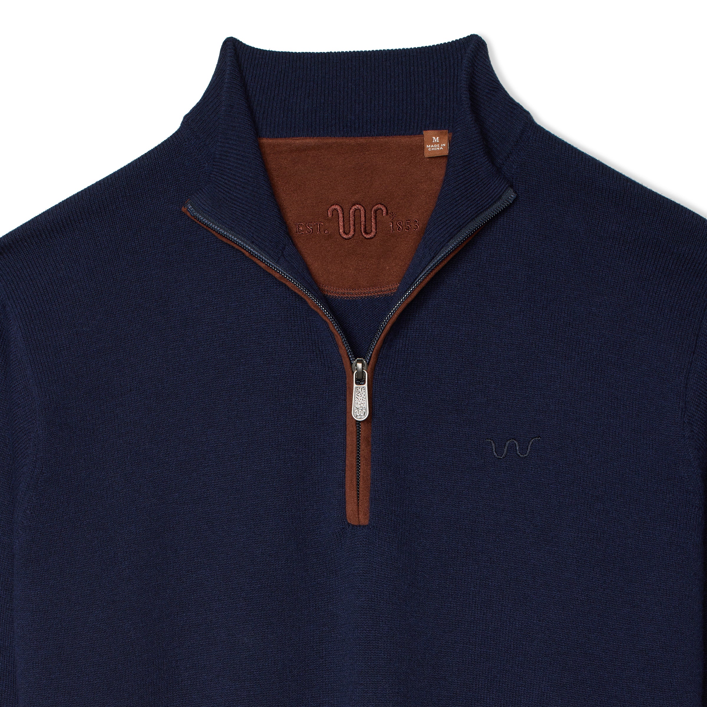 Men's Main House Quarter Zip Sweater, Heathered