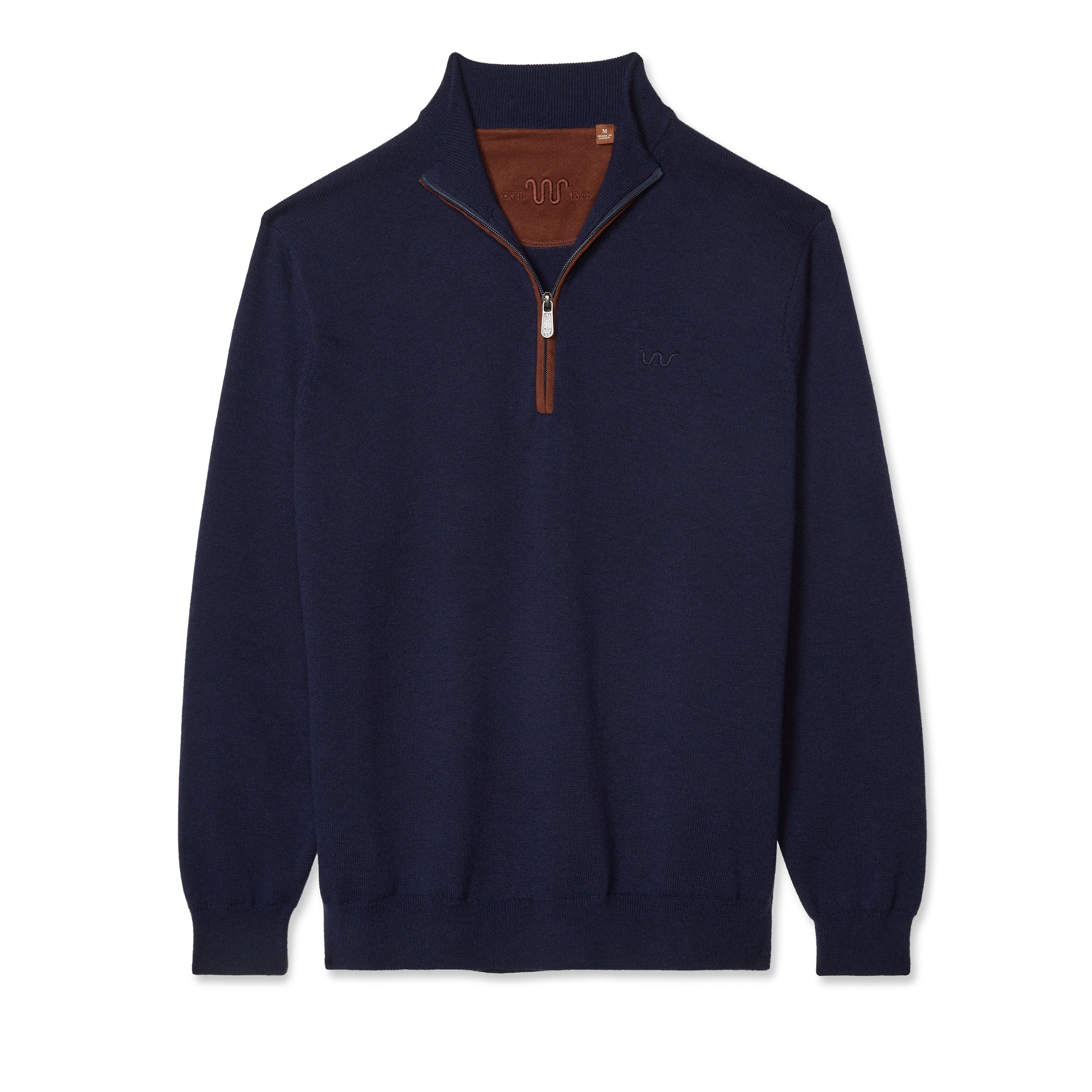 Men's Main House Quarter Zip Sweater, Heathered