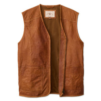 Men's Tumbled Lambskin Vest