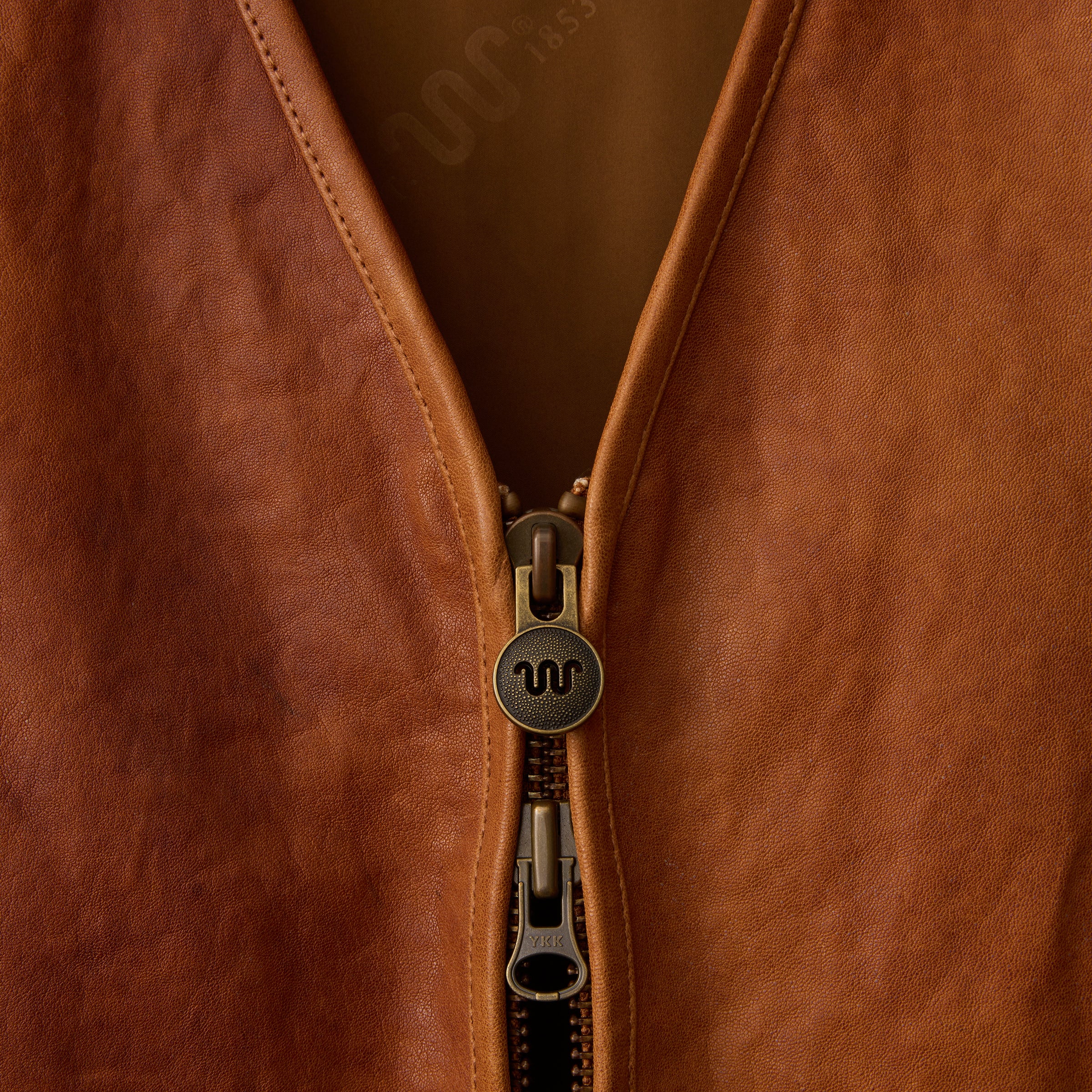 Men's Tumbled Lambskin Vest