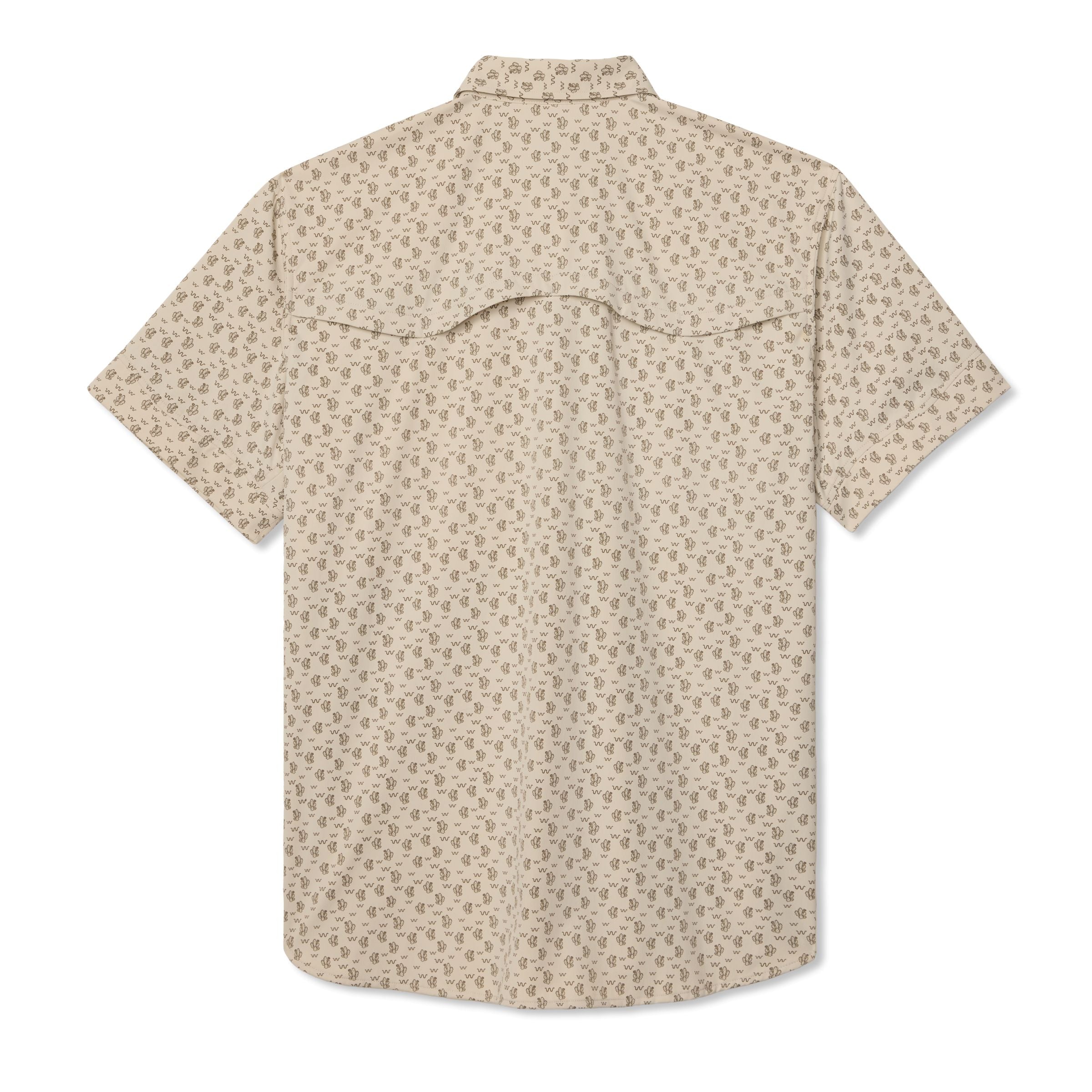 Men's Blue Norther® Short Sleeve Tech Shirt, Cactus